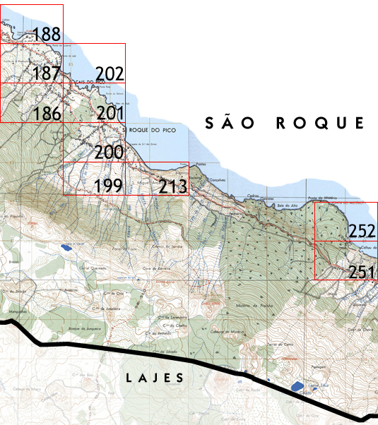 Mapa do Concelho de S&atilde;o Roque