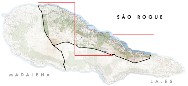 Mapa do Concelho de S&atilde;o Roque