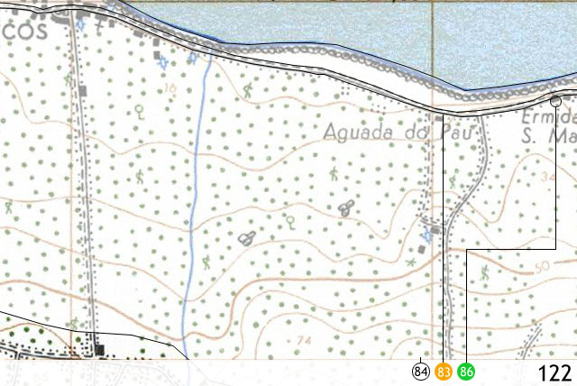 Mapa do Concelho de S&atilde;o Roque