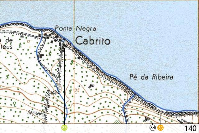 Mapa do Concelho de S&atilde;o Roque