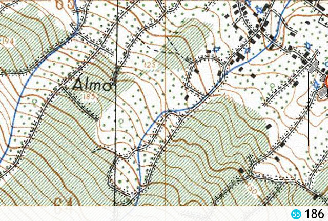 Mapa do Concelho de S&atilde;o Roque