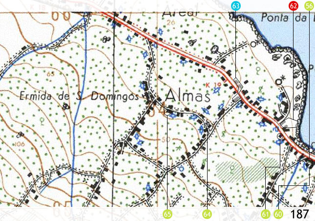 Mapa do Concelho de S&atilde;o Roque