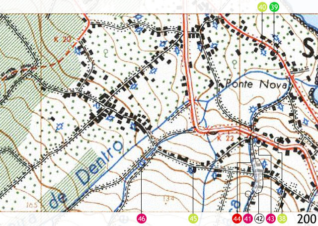 Mapa do Concelho de S&atilde;o Roque