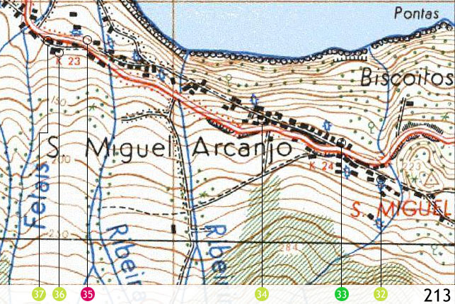 Mapa do Concelho de S&atilde;o Roque